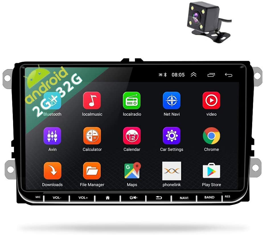 Android Radio Stereo for Volkswagen Jetta Passat Golf Touran Polo