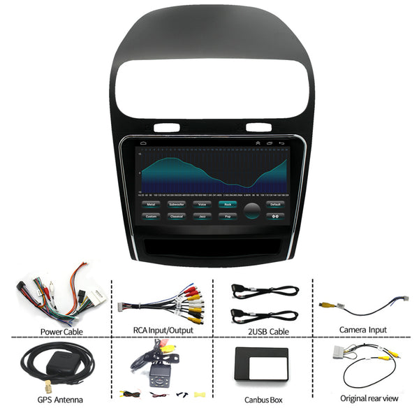 Dodge Journey Radio upgrade 2011-2020 Android Navigation