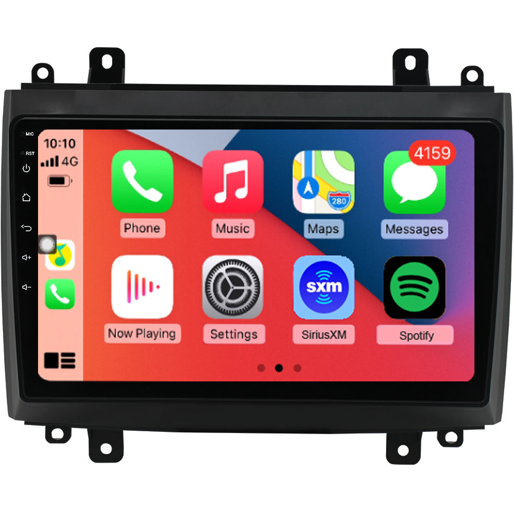 QLED 8core CPU for Cadillac CTS SRX Radio Upgrade 2003-2007,Android Stereo Navigation System Replacement,Steering Wheel Control,9inch 1280 * 720 IPS Screen,Support Carplay and Android Auto