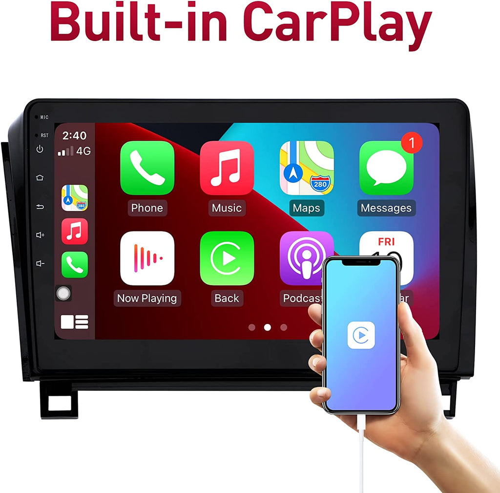 Toyota Tacoma radio upgrade 2005-2015 Android Navigation Carplay Stereo –  Topdisplay