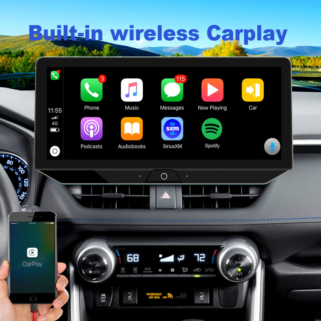 For 2019 2020 2021 2022 Tesla Model 3 Model Y Android Car Radio Touch  Screen Car Dashboard with Carplay Android Auto GPS Navigation System